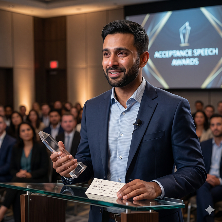 Awards speech occasion